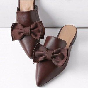 Pack of 3 flats in yellow, brown and black